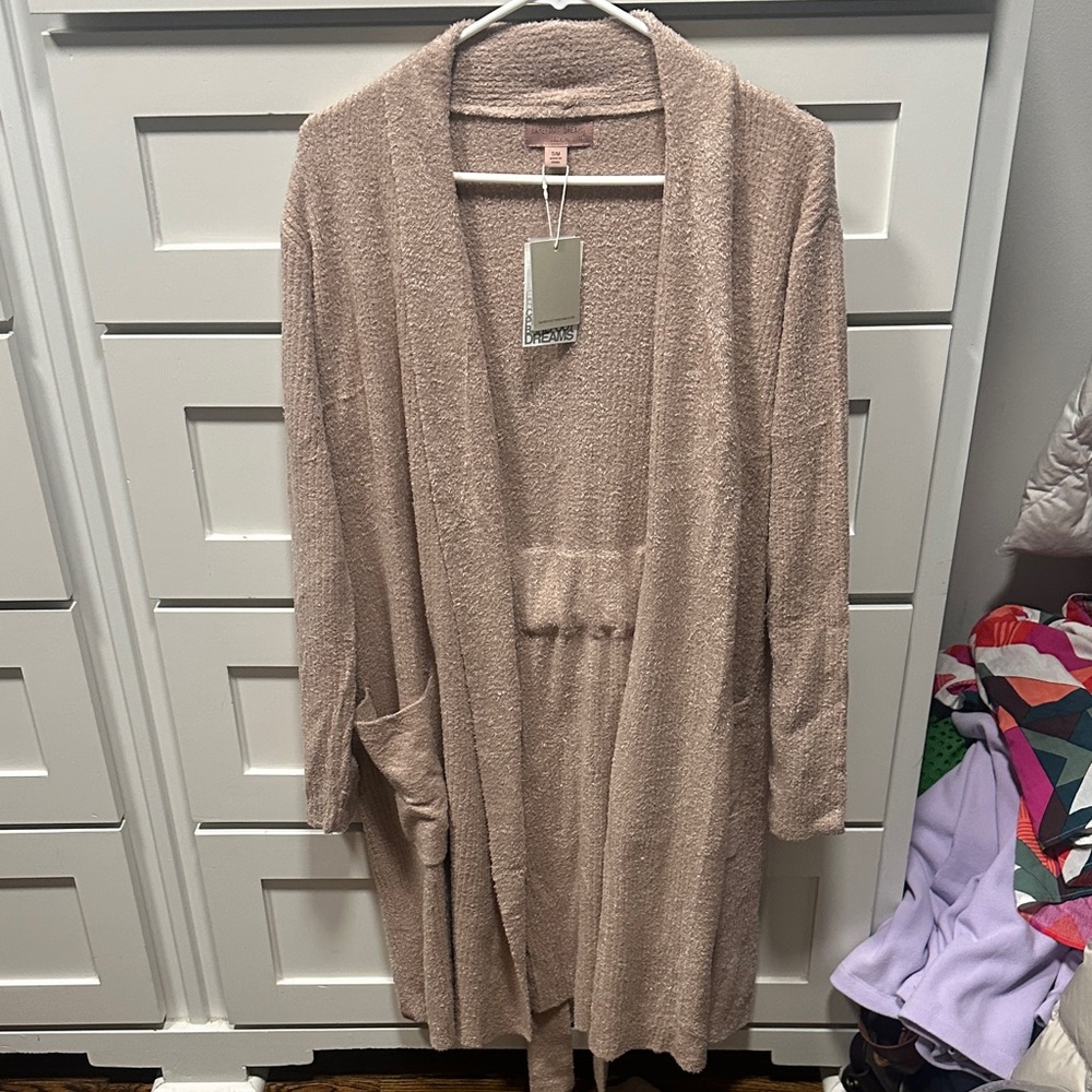 Barefoot Dreams Cozy Cream Cardigan/ cozychic lite ribbed